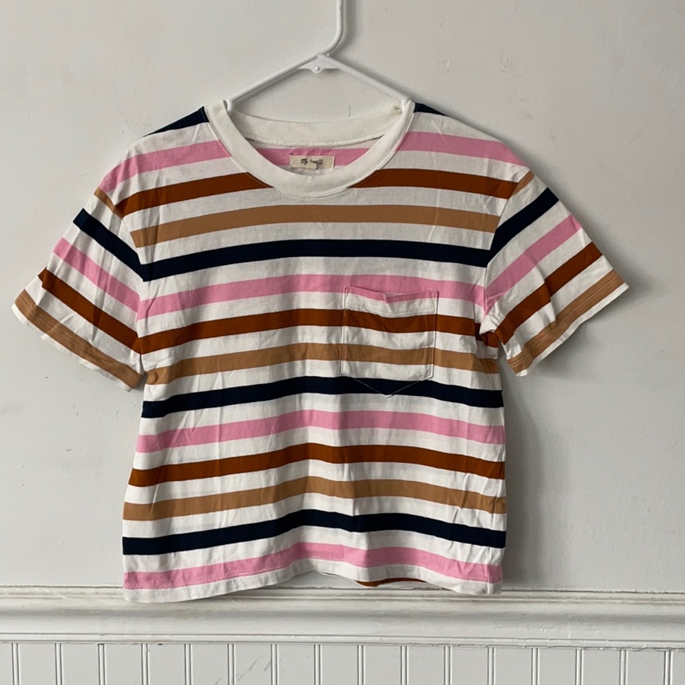 Madewell cropped tee
